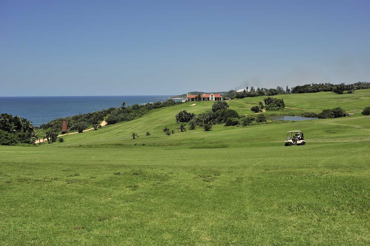 Un parcours de golf - Afrique du Sud
